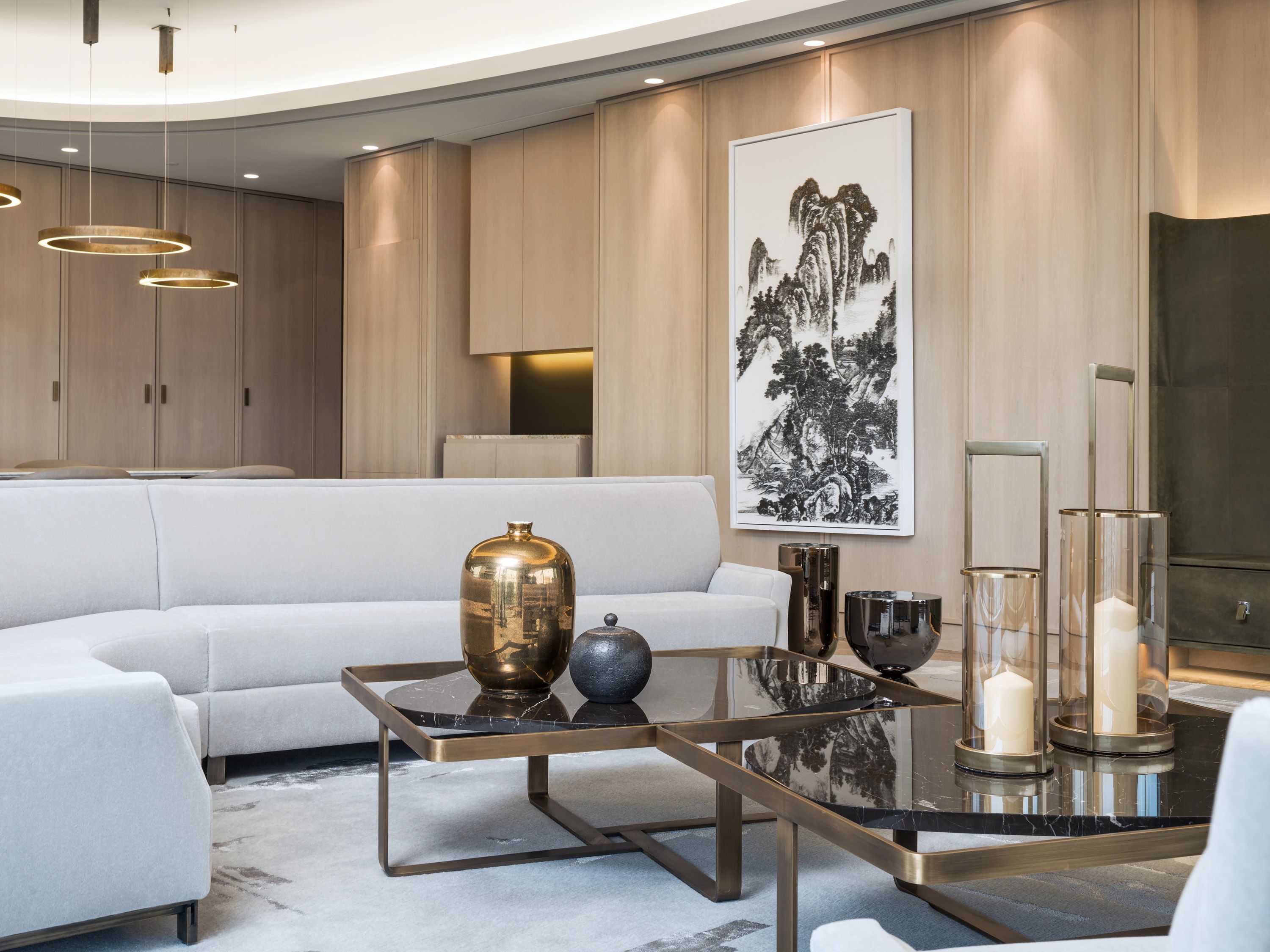 商業ホテルの家具