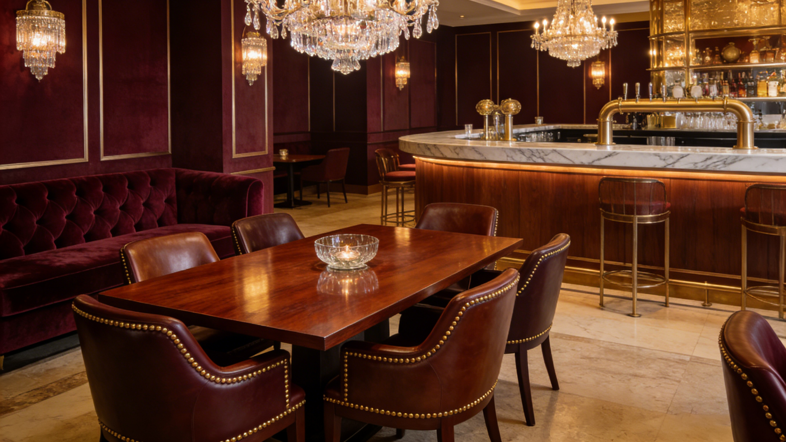 レストランの家具