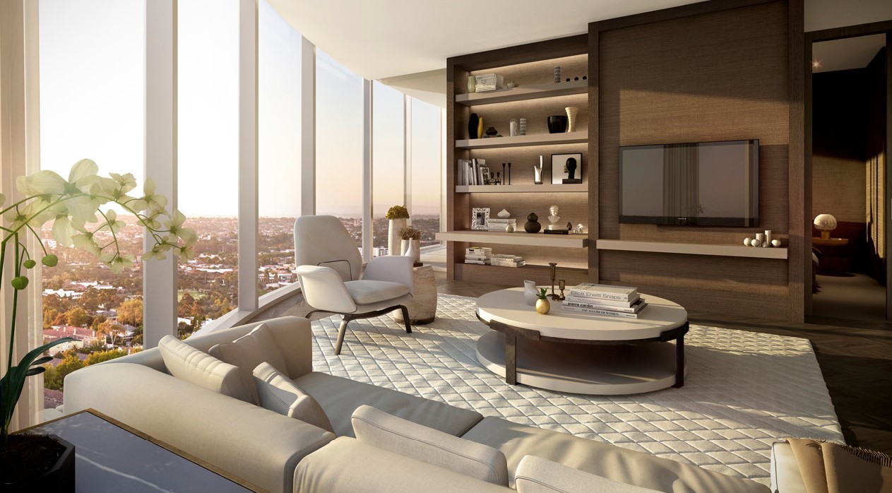 高級ホテルの家具