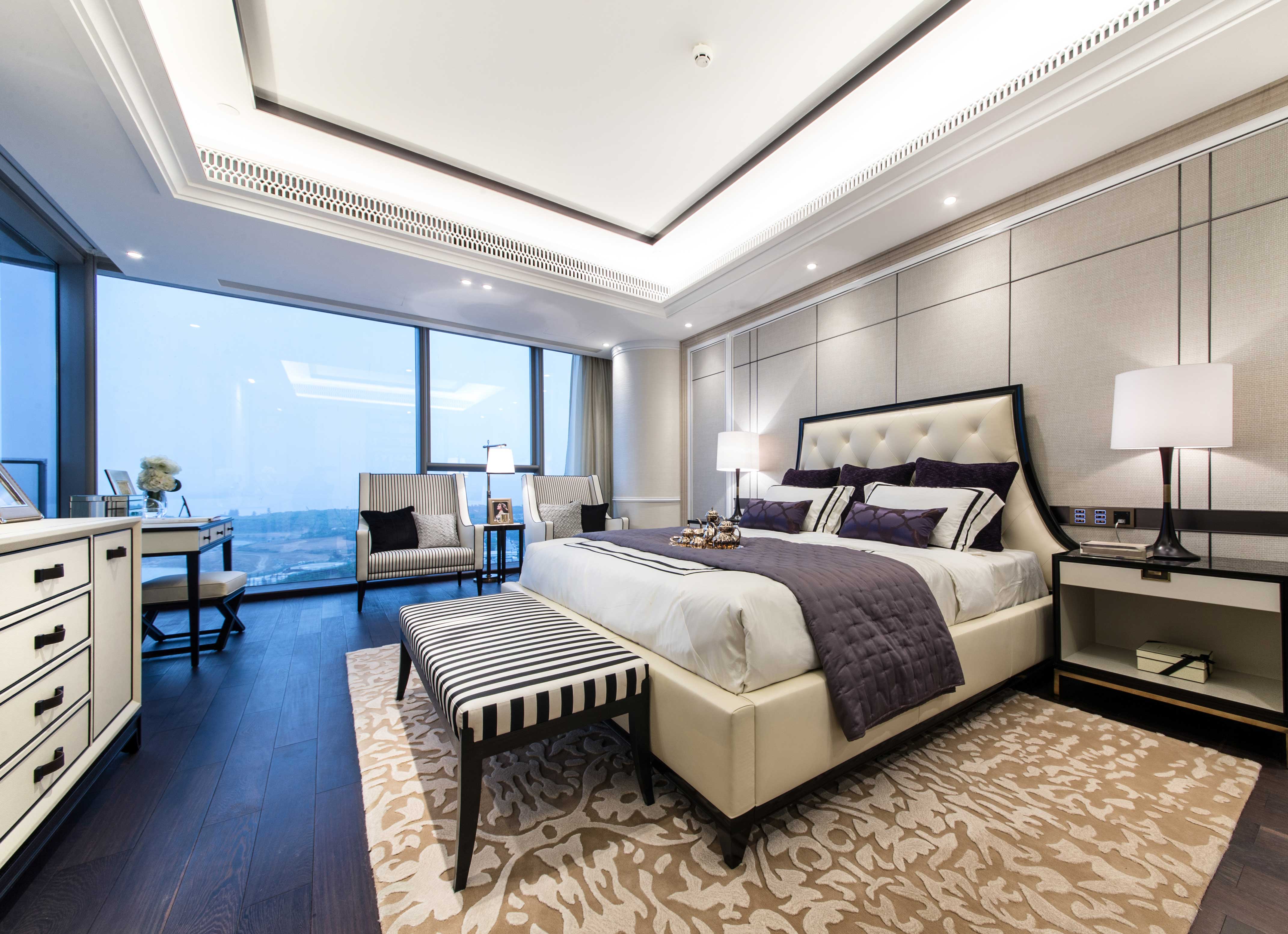 ホテルの部屋の家具