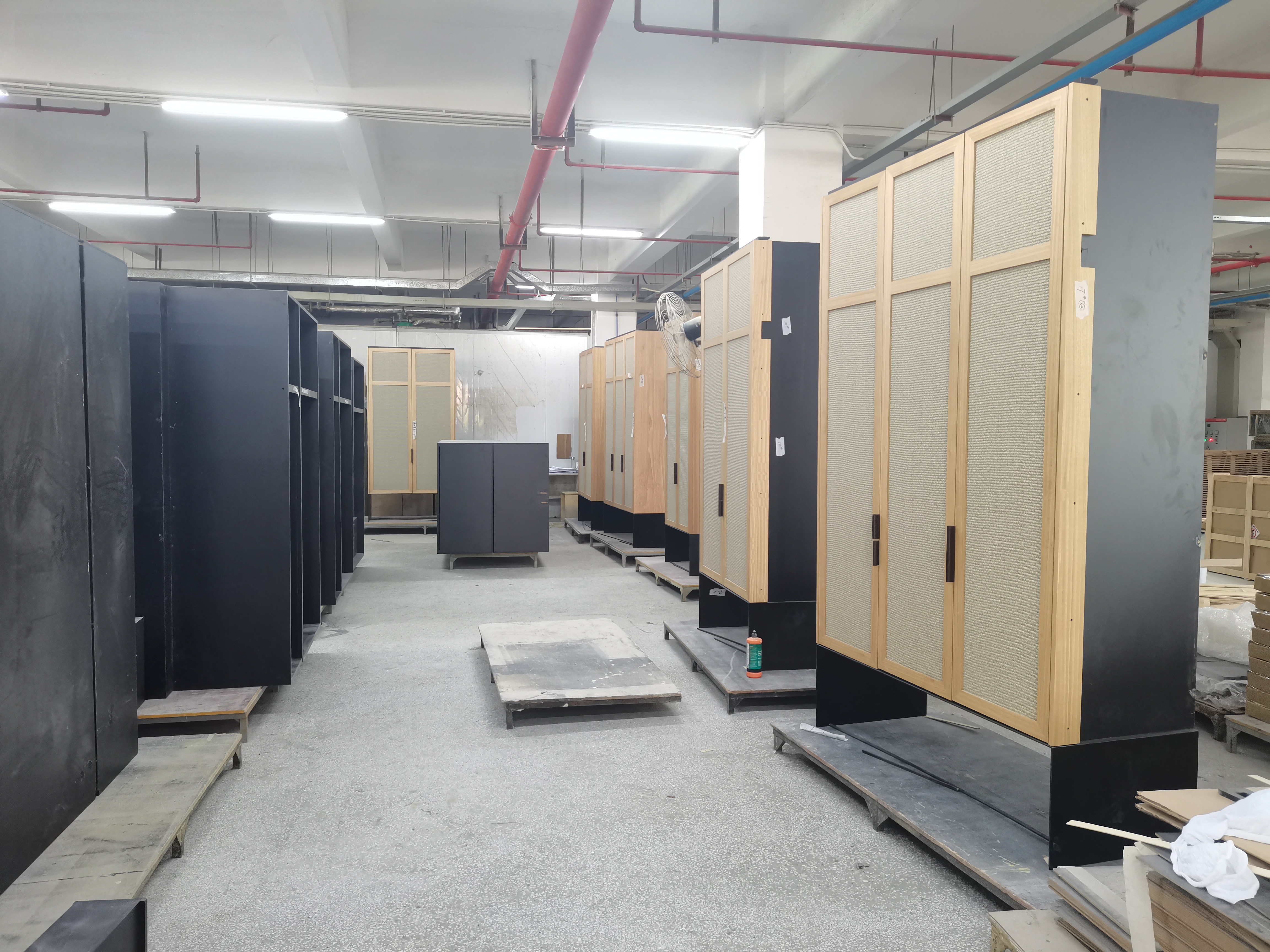 ホテルの寝室の家具