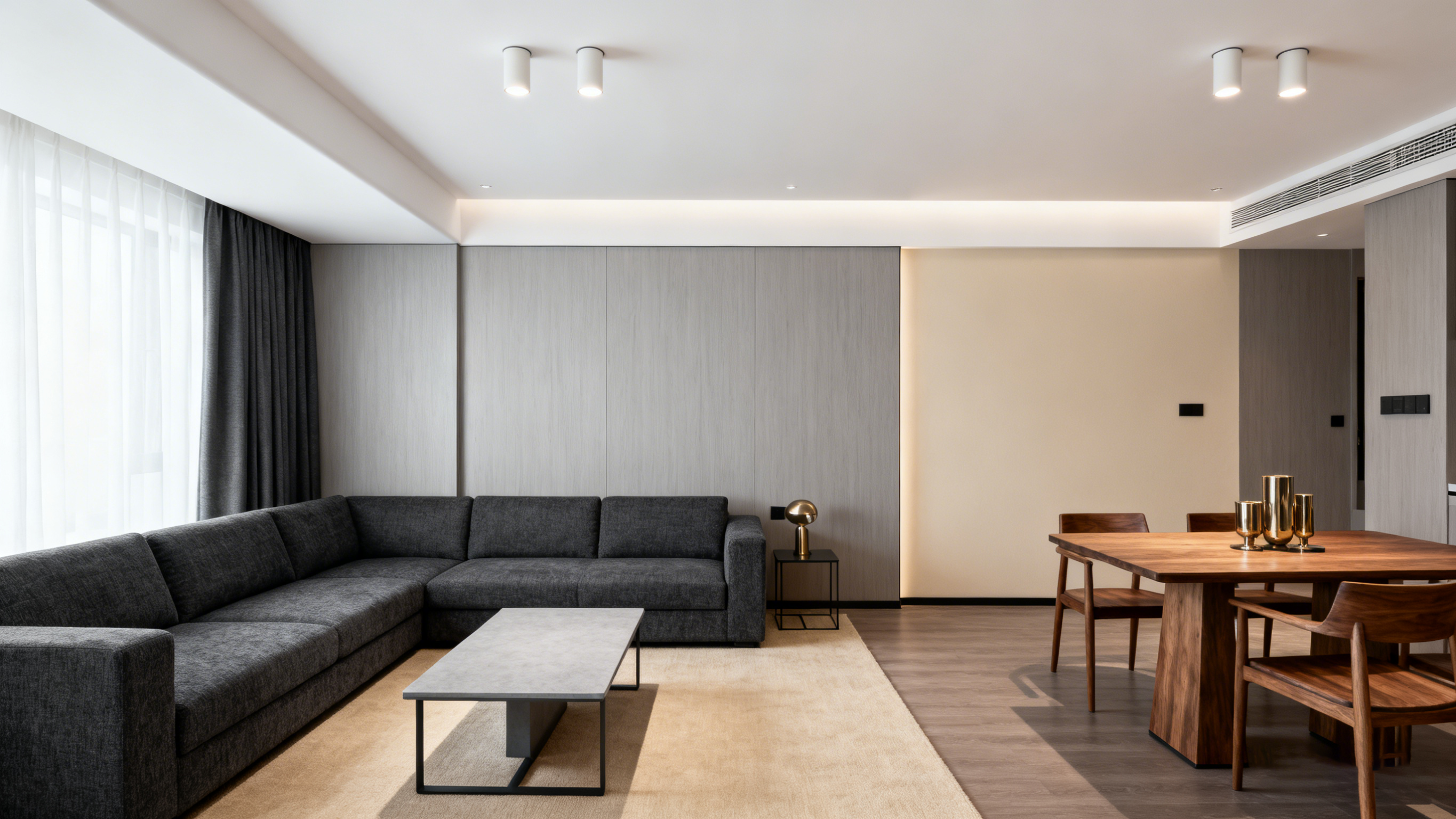 ホテルスイートの家具