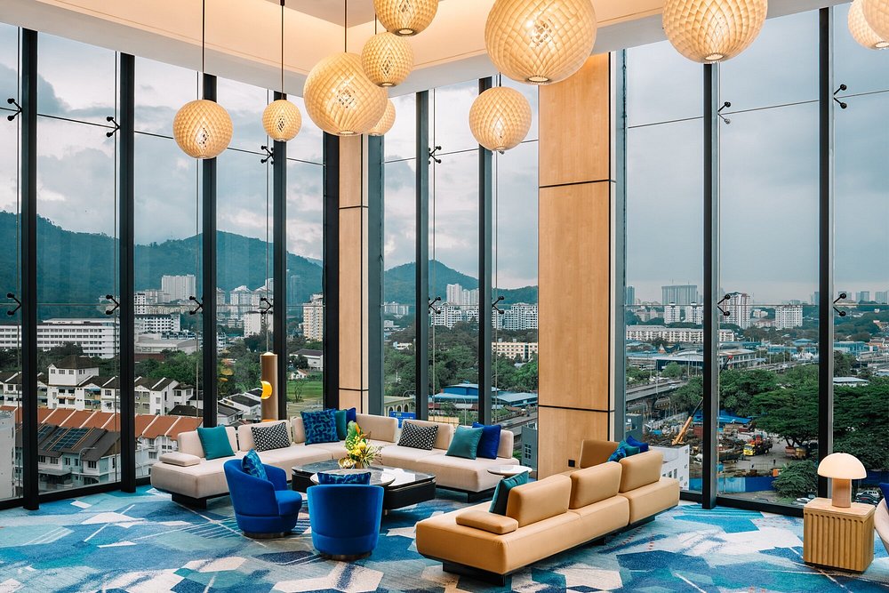 ホテルのロビーのカスタム家具