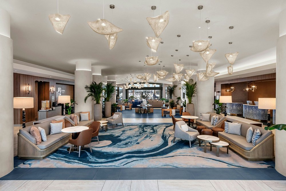 ホテルのロビーのカスタム家具