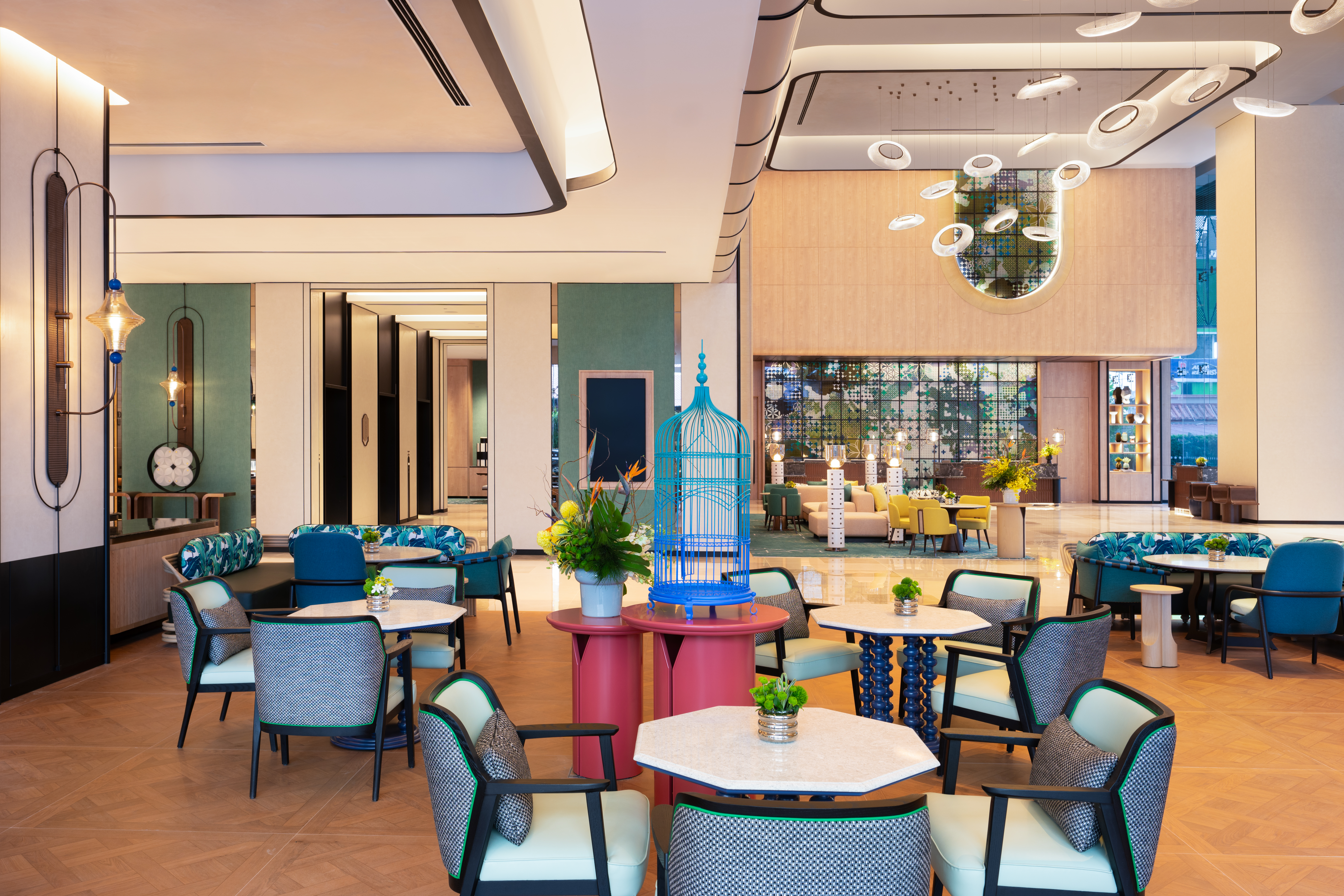 ホテルの客室家具