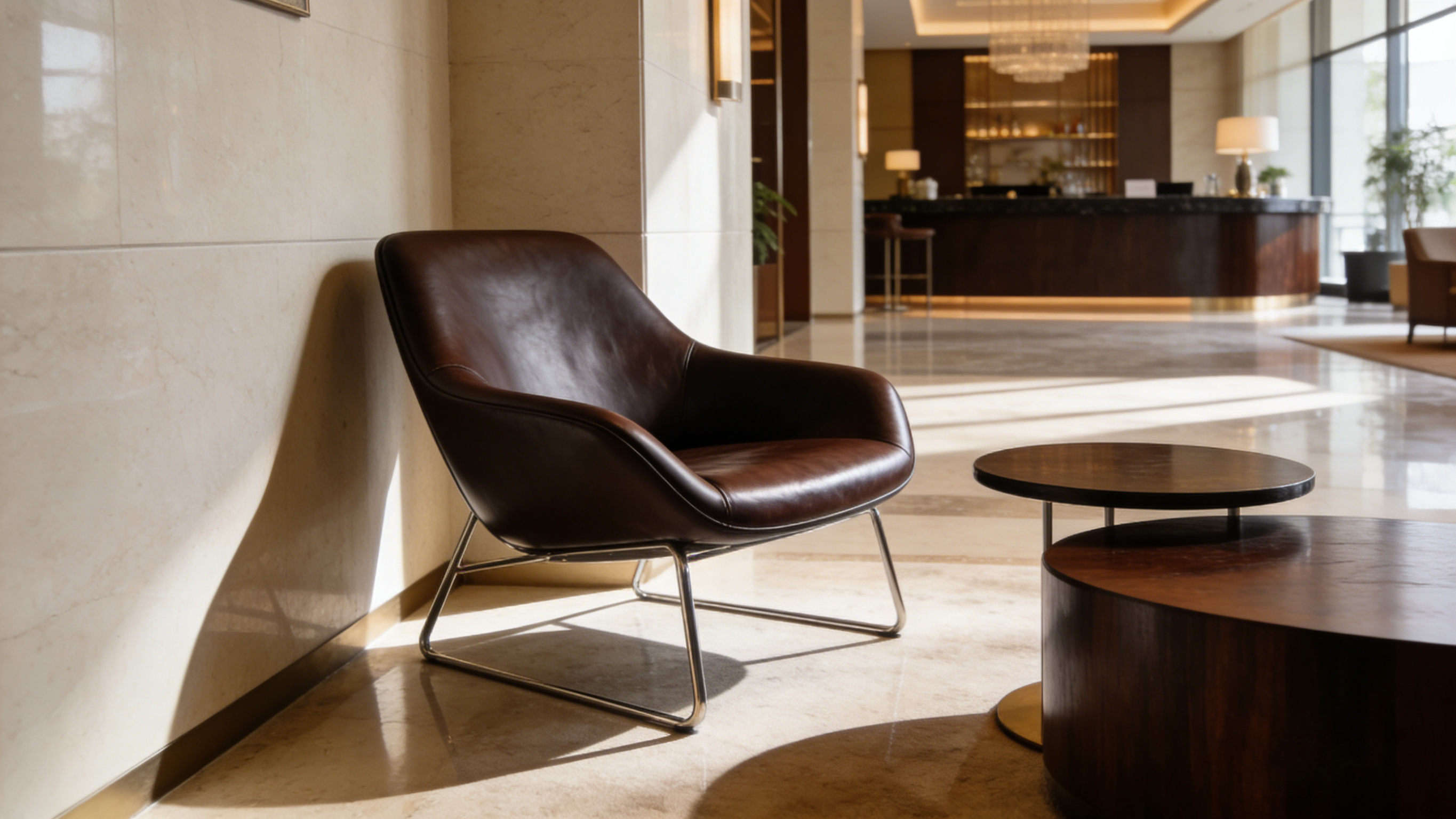 カスタムメイドのホテルロビー家具