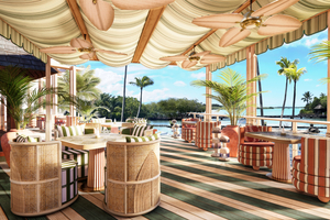 フォーシーズンズ リゾート モーリシャスのレストラン家具