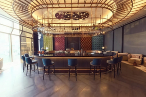 スリランカ、シナモン ライフ コロンボ ホテルの公共エリアの家具