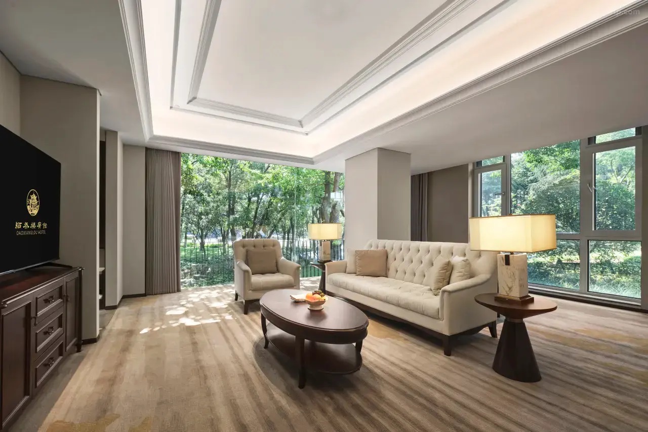 安徽省道香樓ホテルのプレジデンシャルスイート家具