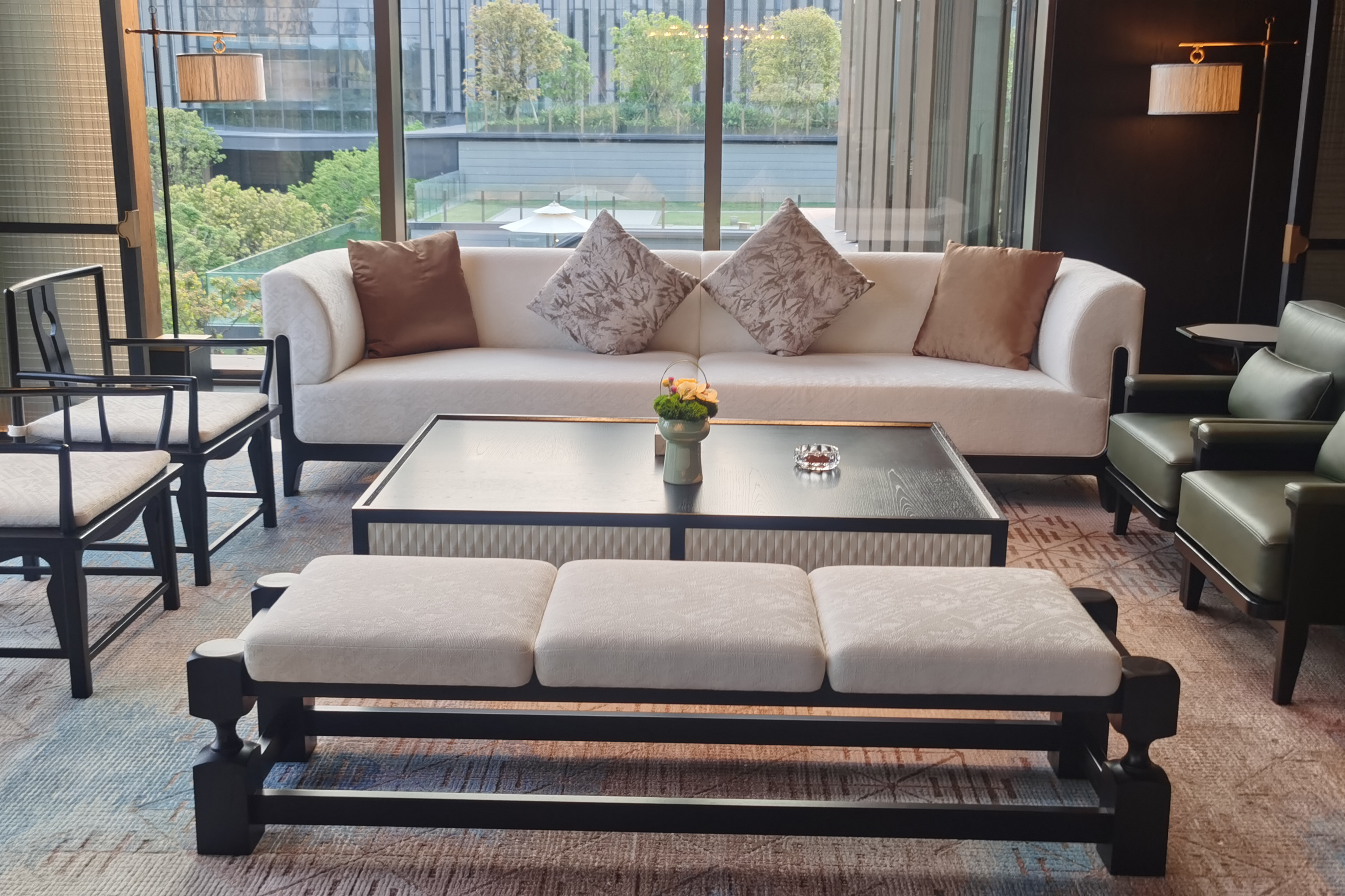 MGM グランド ホテル、珠海正芳香山ゲスト ホテルのレストラン家具